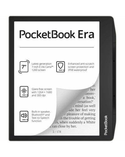 eBook PocketBook 700 Era Silver Bunt Schwarz/Silberfarben 16 GB 7"