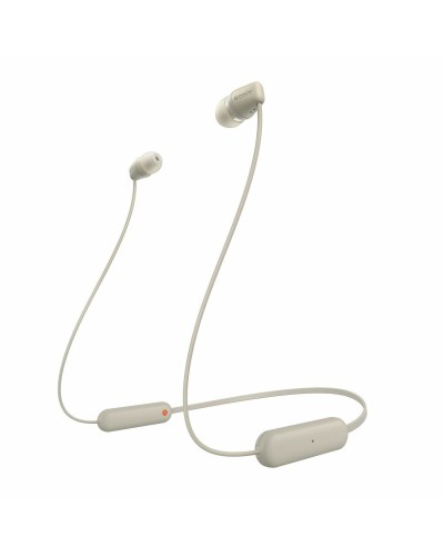 Auriculares Bluetooth Sony WI-C100 Beige