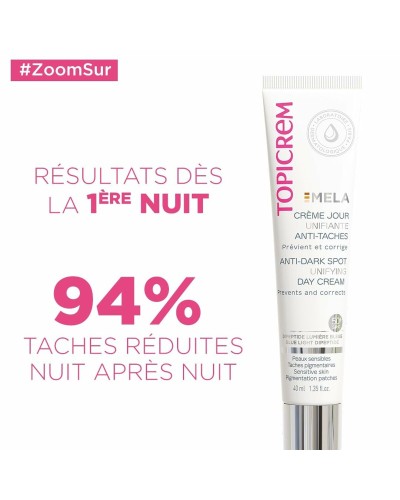 Topicrem Apfel Gesichtscreme LSF50 - 40ml - Feuchtigkeitspflege und Sonnenschutz
