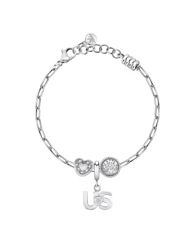 Morellato Damenarmband SCZ1320 Kristalle Charm Edelstahl
