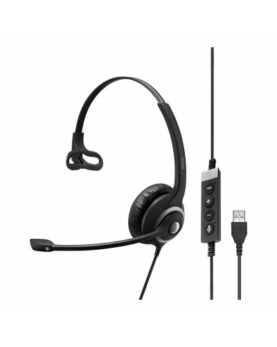 Casques avec Microphone Epos 1000578 Noir