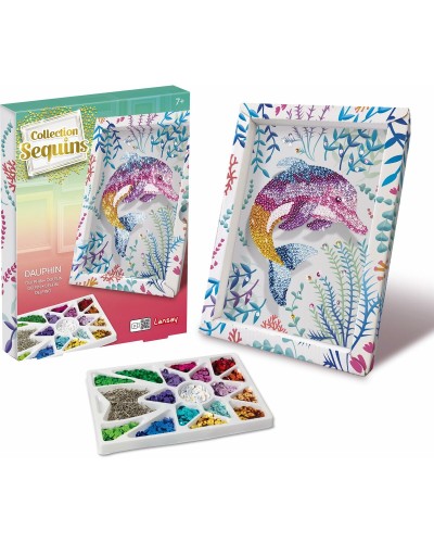 Lansay Collection Sequins: Kit Creativo per Bambini - Decora con Paillettes!
