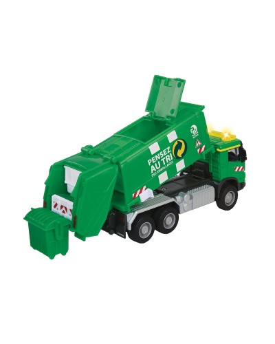 Majorette Müllwagen: Metall, realistische Bewegung, Kinderspielzeug
