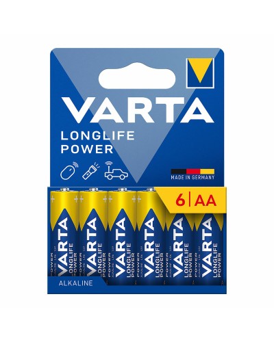Batteries Varta longlife power aa - lr06 1,5 V AA LR06 (6 Units)