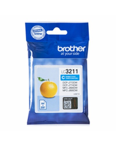 Cartouche d'Encre Compatible Brother LC-3211C Cyan