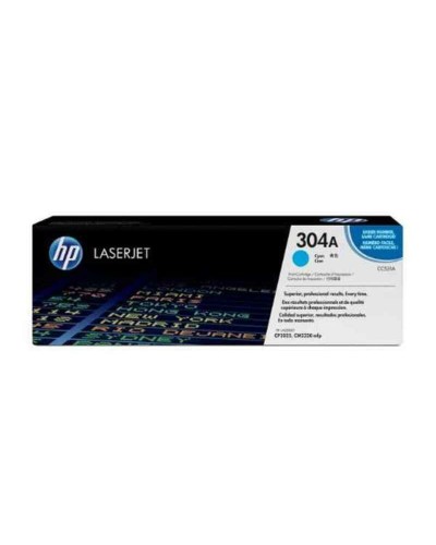Toner Originale HP 304A Ciano
