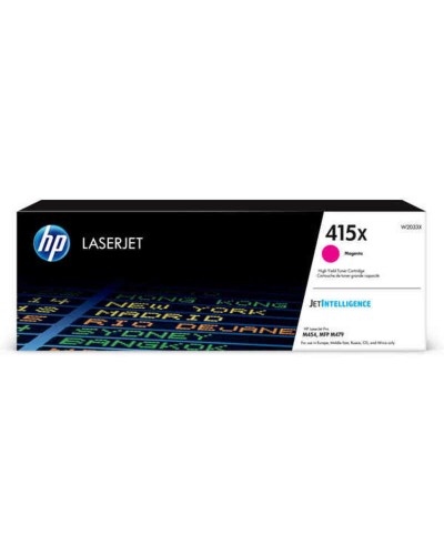 Toner original HP 415X Magenta