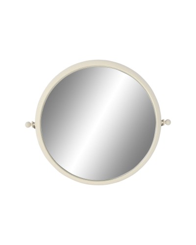 Miroir mural Esprit, Blanc, Métal, Romantique, 60 x 13 x 52 cm, Décoration intérieure
