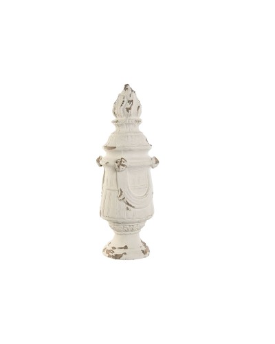 Statua Decorativa ESPRIT Bianco Decapaggio 60 cm per Interni