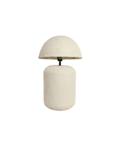 Bordslampa Home ESPRIT Vit Papper Järn 50 W 220 V 30 x 30 x 53 cm