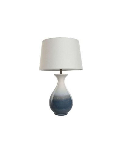 Bureaulamp Home ESPRIT Tweekleurig Keramisch 50 W 220 V 40 x 40 x 70 cm