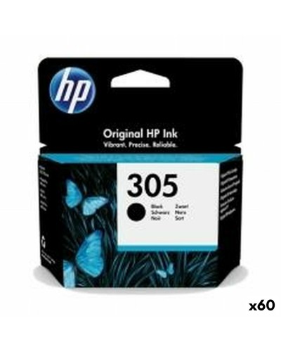 Originele inkt cartridge HP 305 Zwart (60 Stuks)