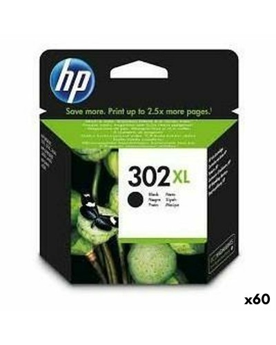 Originele inkt cartridge HP 302 XL Zwart (60 Stuks)