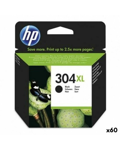 Originele inkt cartridge HP Nº304XL Zwart (60 Stuks)