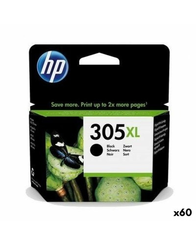 Alkunperäinen mustepatruuna HP 305XL Musta (60 osaa)