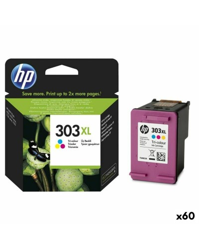 Original Ink Cartridge HP 303XL Tricolour (60 Units)