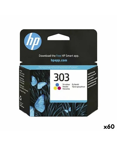 Cartouche d'encre originale HP Nº 303 Tricolore (60 Unités)