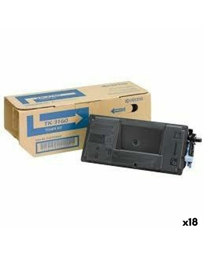 Original Toner Kyocera TK3160 Svart (18 antal)
