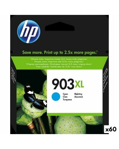 Cartuccia ad Inchiostro Originale HP 903XL Ciano (60 Unità)