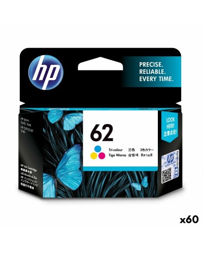 Originele inkt cartridge HP ENVY 5640 - Nº62 Tricolor (60 Stuks)