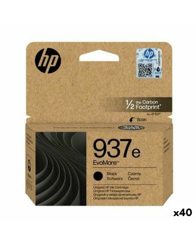 Cartuccia ad Inchiostro Originale HP 937E (ALTA CAPACIDAD XL) Nero (40 Unità)