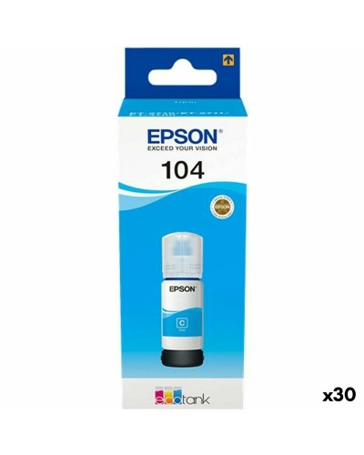 Navulinkt Epson Nº 104 Cyaan