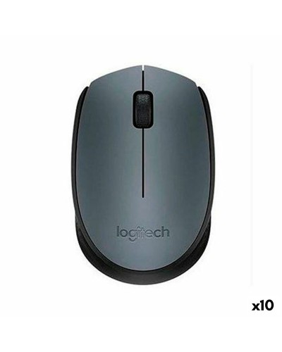 Mouse senza Fili Logitech M170 Grigio (10 Unità)