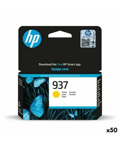 Original Ink Cartridge HP 937 Yellow (50 Units)