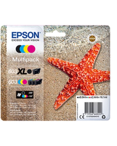 Cartucho de Tinta Original Epson Negro/Cian/Magenta/Amarillo (8 Unidades)