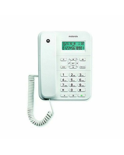 Landline Telephone Motorola White