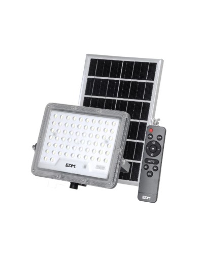 Projecteur Solaire EDM 31858 Slim 200 W et 1800 Lumens avec Lumière Blanche Froide (6500 K)
