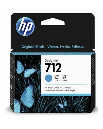 Cartuccia ad Inchiostro Originale HP HP 712 Ciano