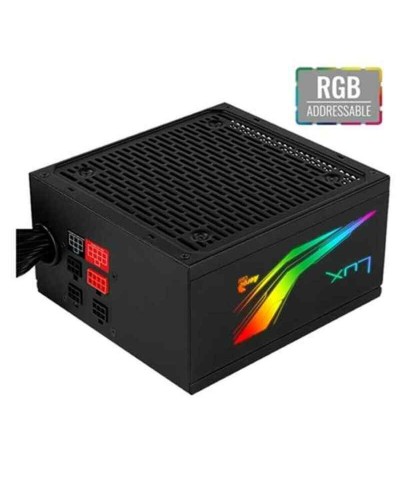 Strömtillförsel Aerocool LUX RGB 550M ATX 550 W 80 Plus Bronze LED RGB