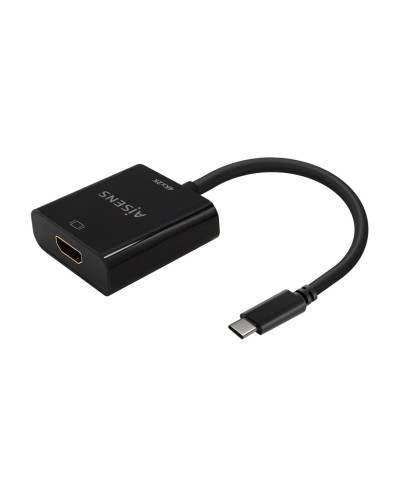 USB-C-zu-HDMI-Adapter Aisens A109-0684 Schwarz 15 cm