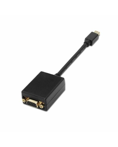 Mini DisplayPort - VGA adapteri Aisens A125-0135 Musta 15 cm