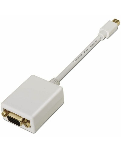 Mini-DisplayPort-Adapter zu VGA Aisens A125-0136 Weiß 15 cm
