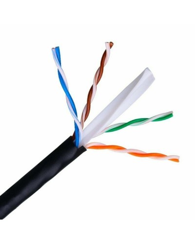 Stevige UTP-netwerkkabel categorie 6 Aisens A135-0263 Zwart 100 m