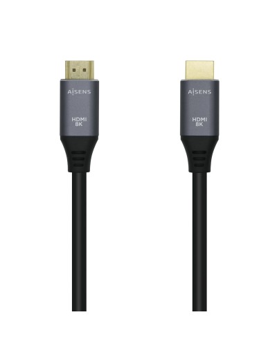 Cable HDMI Aisens A150-0425 Negro Negro/Gris 50 cm