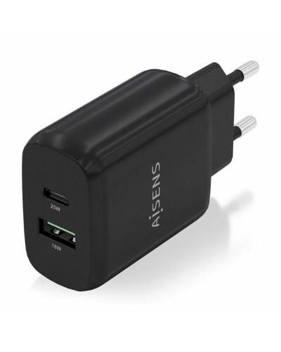 Wandladegerät Aisens A110-0759 Schwarz 25 W (1 Stück)