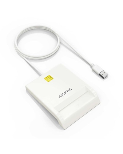 Lettore di Schede Esterno DNI Aisens ASCR-SN07-W Bianco