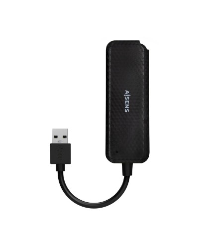 Hub USB Aisens A106-0713 Zwart (1 Stuks)