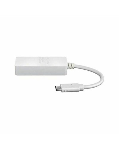Convertisseur USB 3.0 vers Gigabit Ethernet D-Link DUB-E130 Blanc