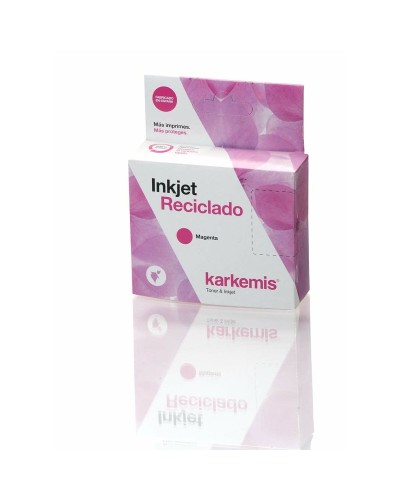 Cartouche d'Encre Recyclée Karkemis T1813 Magenta