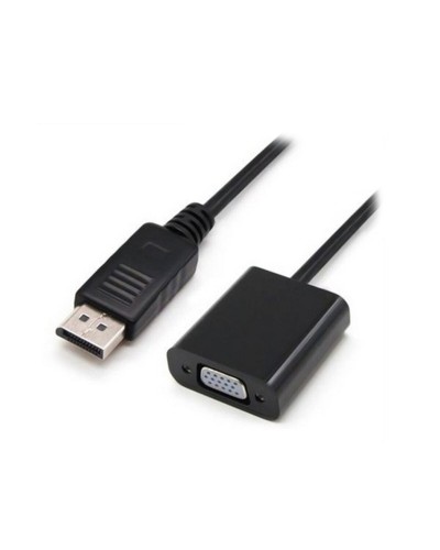 Adaptador DisplayPort a SVGA NANOCABLE 10.16.0602 Negro 15 cm