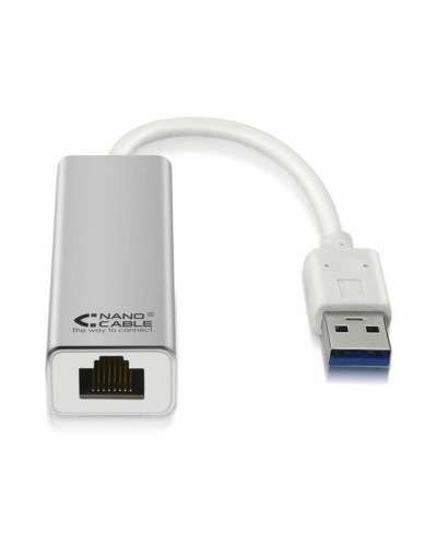 USB-C till Nät RJ45 Adapter NANOCABLE USB 3.0/RJ-45, 0.15m