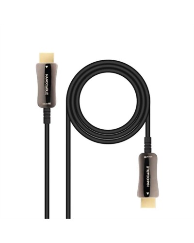 HDMI-kaapeli NANOCABLE 10.15.2120 20 m Musta 8K Ultra HD 48 Gbit/s