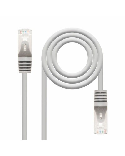 Nätkabel UTP Styv Kategori 6 NANOCABLE 10.20.0805 Grå 5 m