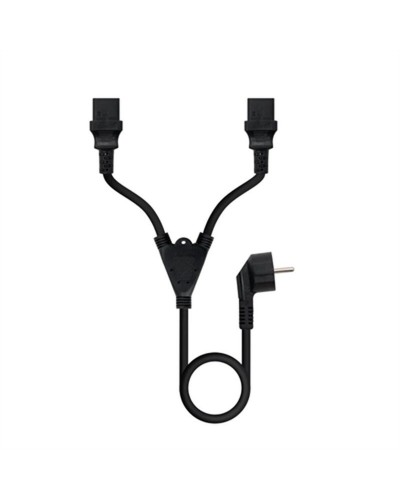 Power Cord NANOCABLE 10.22.0100 Black 1,8 m