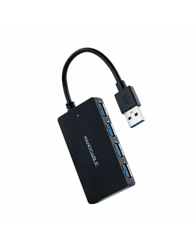 Hub USB NANOCABLE 10.16.4403 Nero