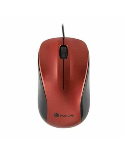 Ratón Óptico NGS NGS-MOUSE-1092 Rojo 1200 DPI